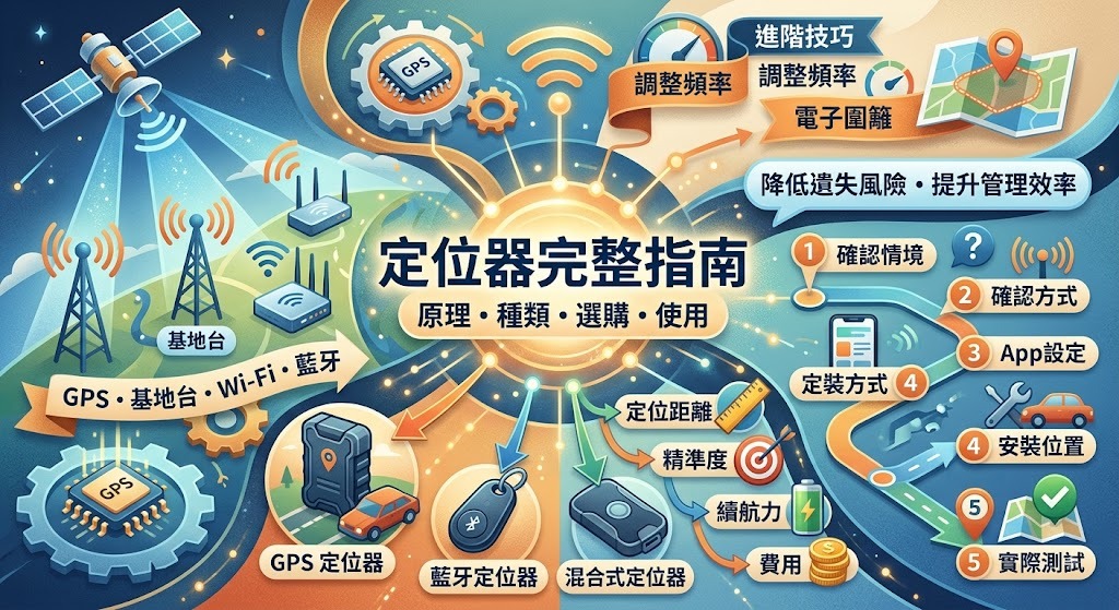 定位器是什麼?種類、原理、選購與使用方式完整指南