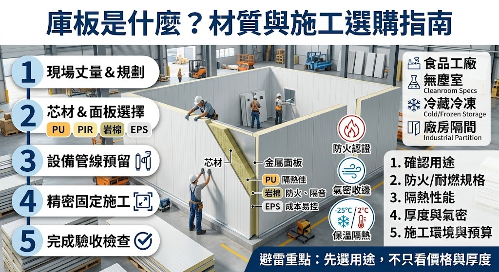 庫板是什麼？材質、用途、施工與選購重點完整指南