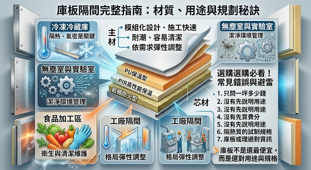 庫板是什麼?材質、用途、厚度與施工方式一次看懂